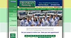 Desktop Screenshot of franklinpainting.com